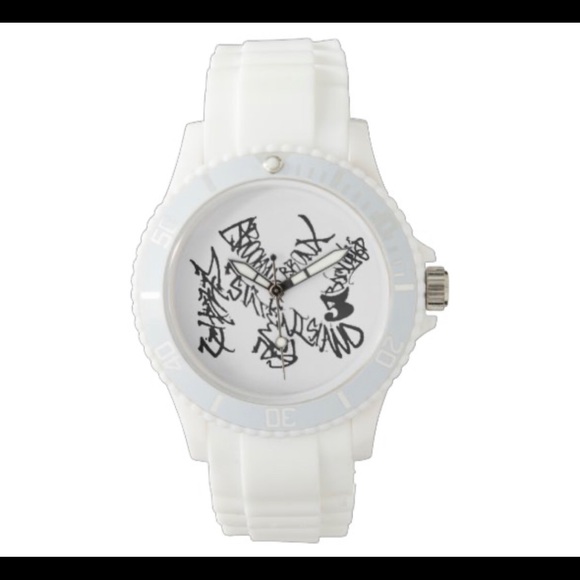 5 Boroughs Logo Rubber Watch, NY